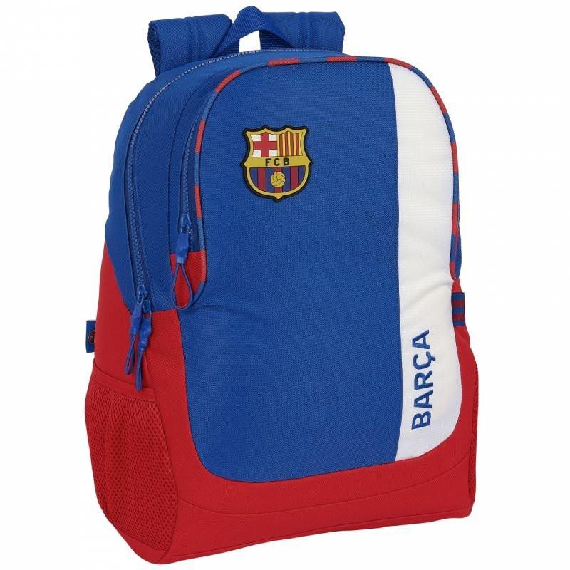 FC Barcelona Multicolor Backpack - Ideal for School, Travel & Sports.